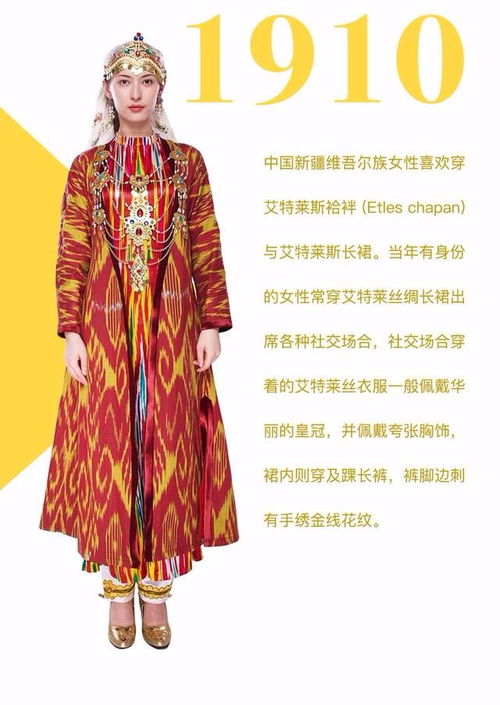 中国新疆维吾尔女性服饰百年时尚旅程 图文篇
