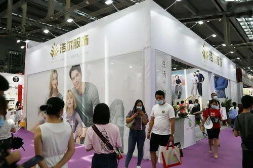 名企 四大品牌 六大系列产品,青岛浩尔服饰第三次参加siuf